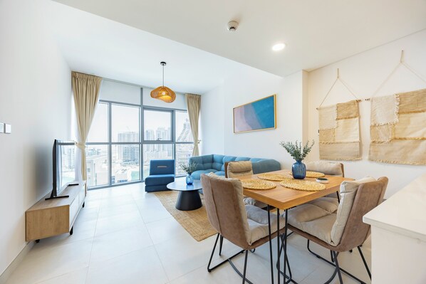 Apartment, Balcony | Living area - Bloomfields 2BR in Radiant Boulevard  (Abu Dhabi)