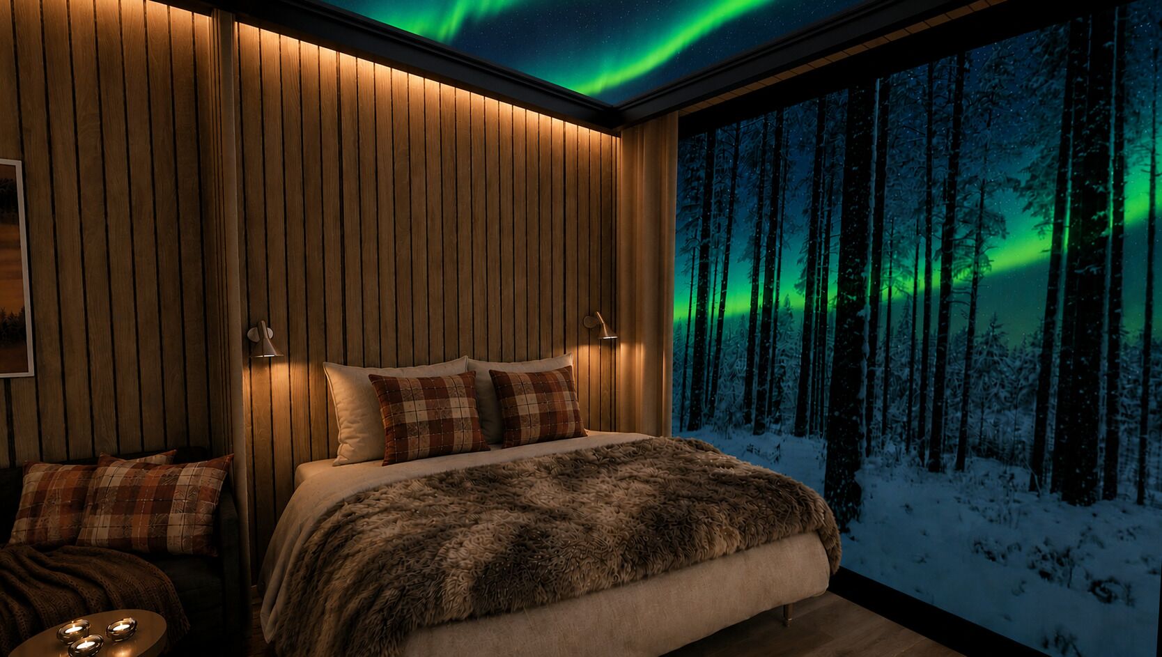 Suite Luxe, vue colline