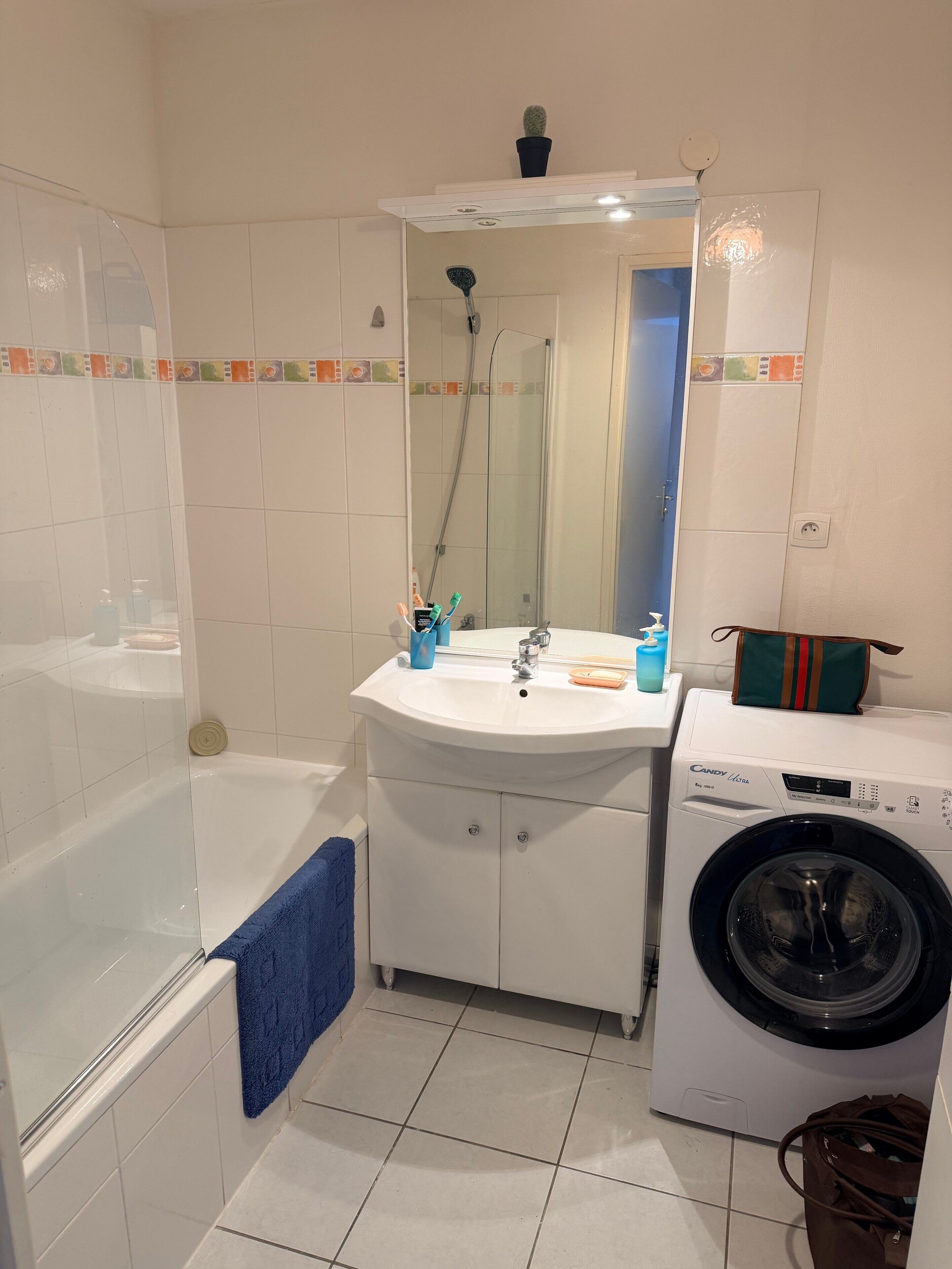 Dusche, Handtücher