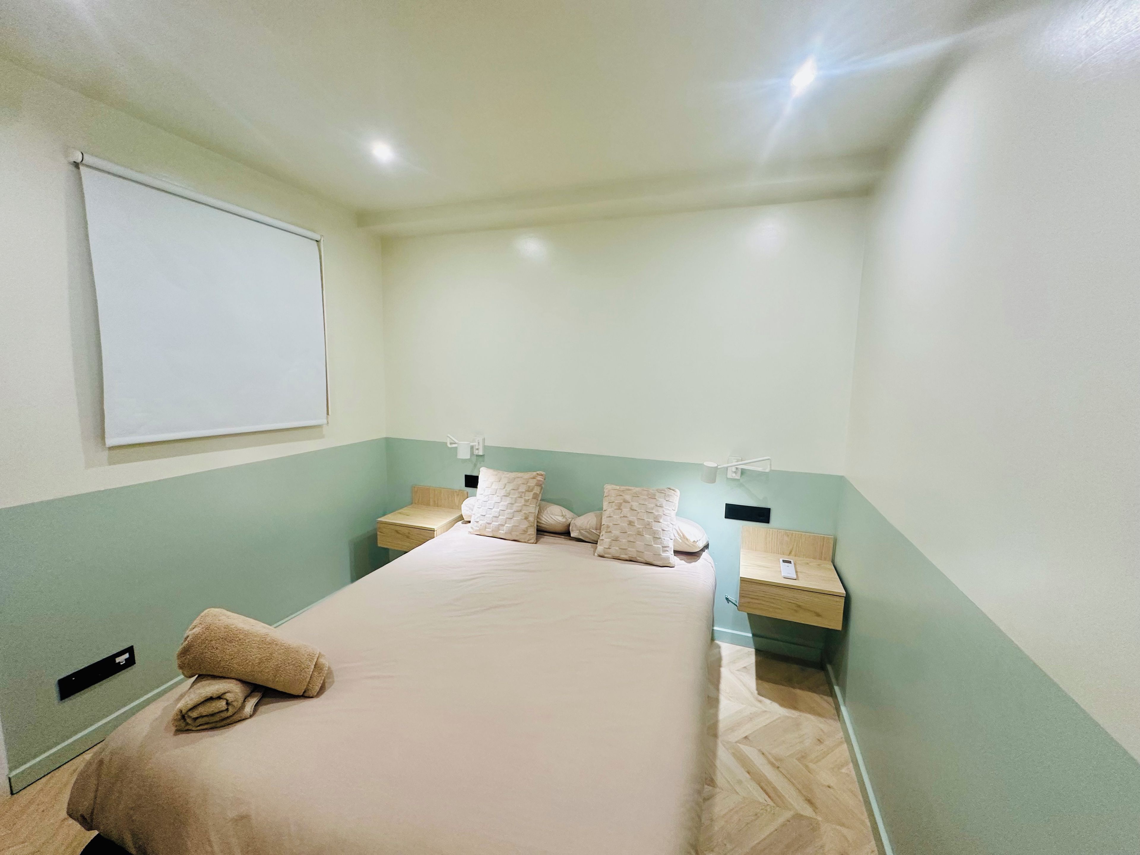 3 dormitorios, escritorio, wifi gratis y ropa de cama