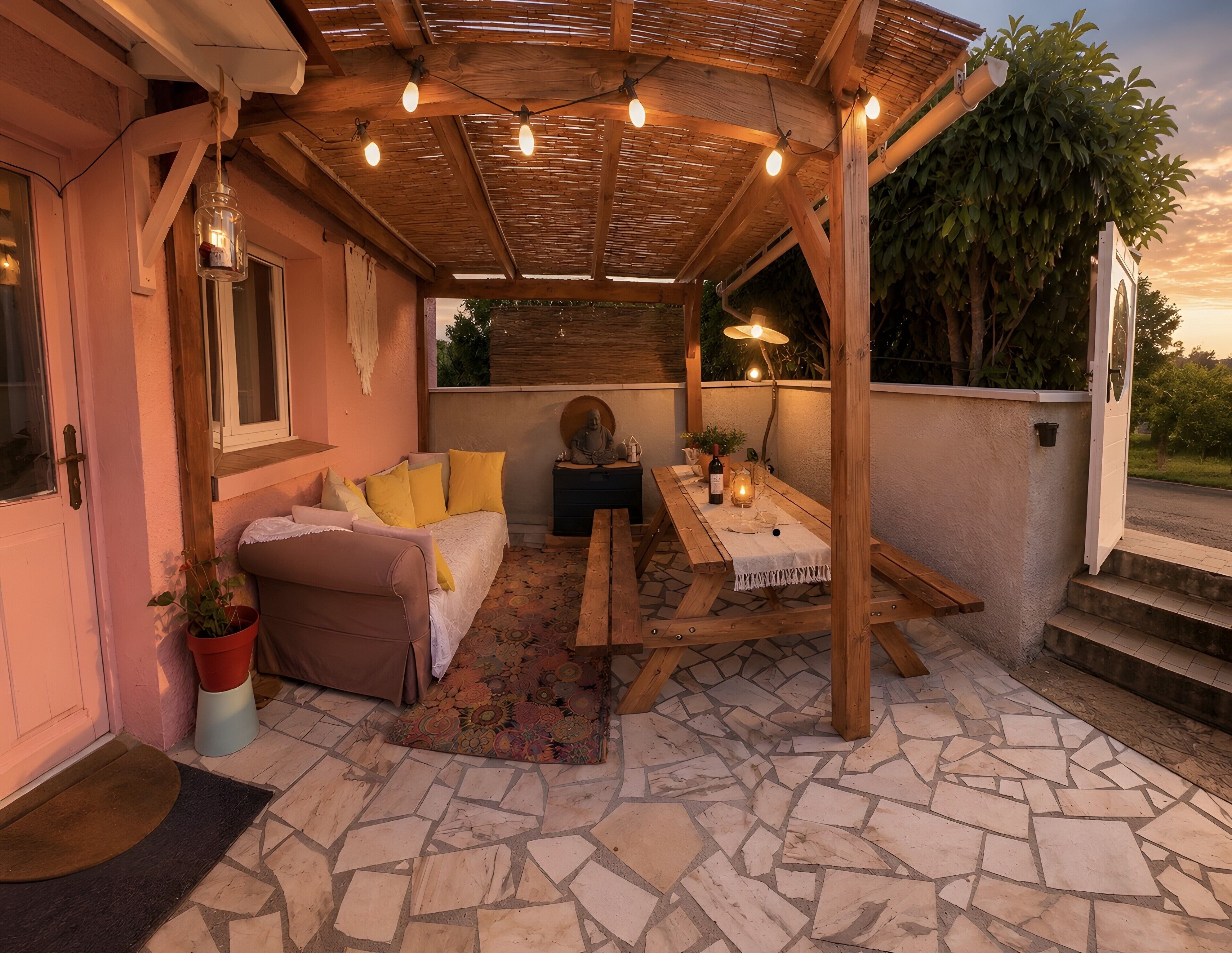 Outdoor dining