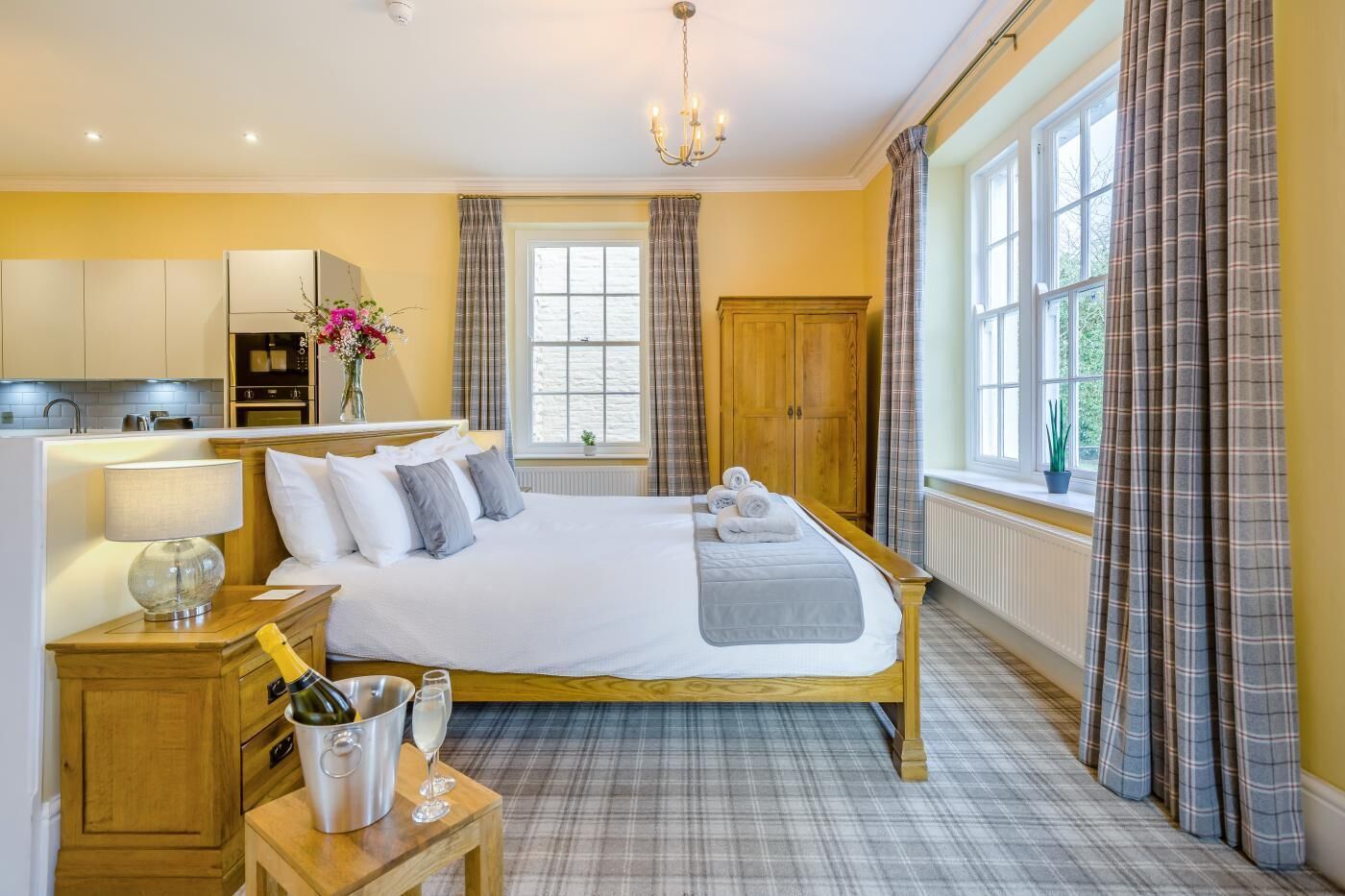 1 chambre, accès au Wi-Fi (inclus), literie fournie