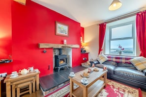 TV, fireplace - 4 Bed in Aberystwyth (oc-374994) (Tal-y-bont)