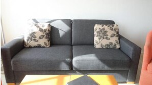 Living room - Ferienwohnung mit Balkon und Fitnessbereich in Sellin (Sellin)