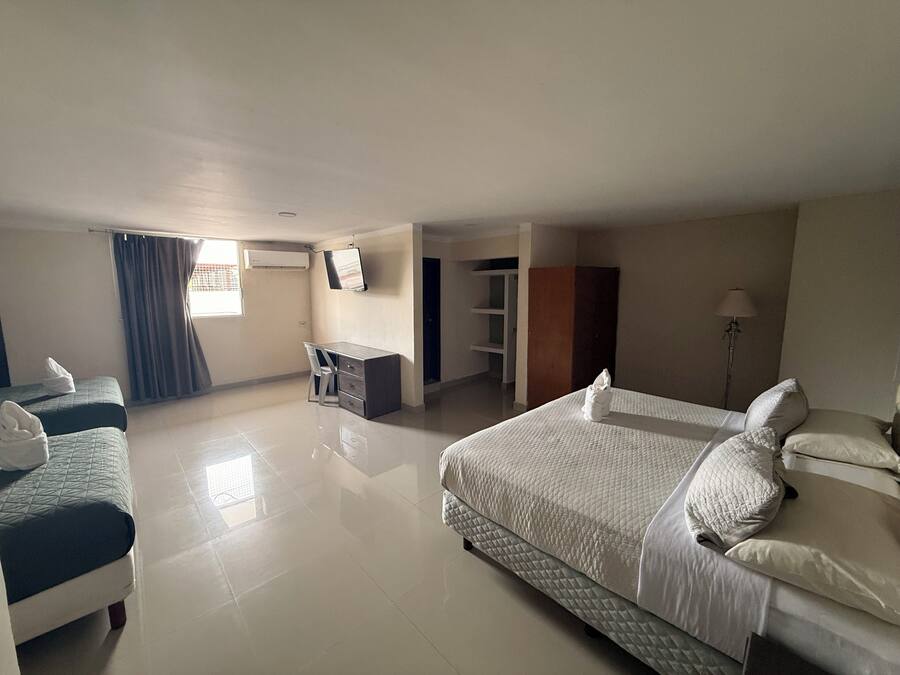 Wifi gratis y ropa de cama