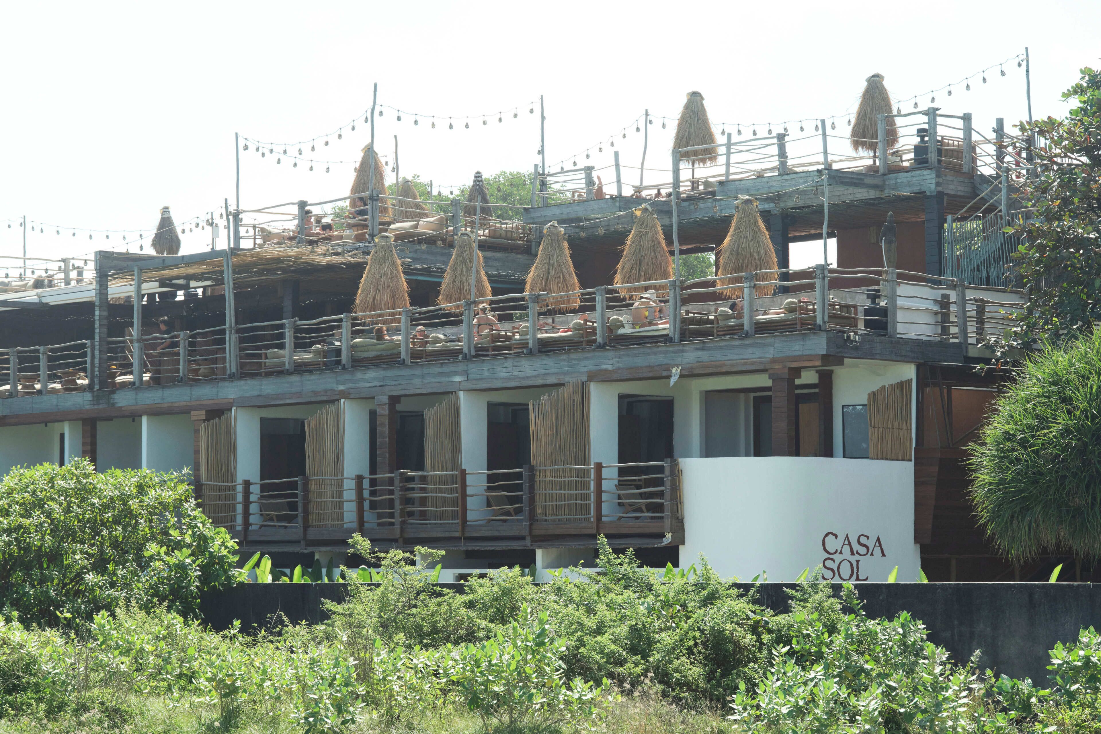 Fassade der Unterkunft
