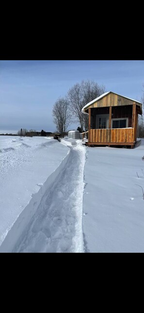 Room, 2 Bedrooms, Smoking, Patio | Exterior - Room-fox Den Retreat Glamping (French River)