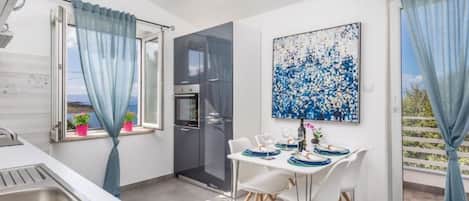 Microwave, oven, dishwasher