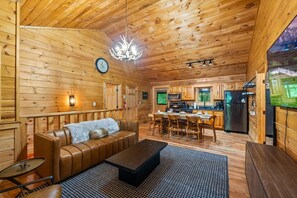 Fernseher, Kamin