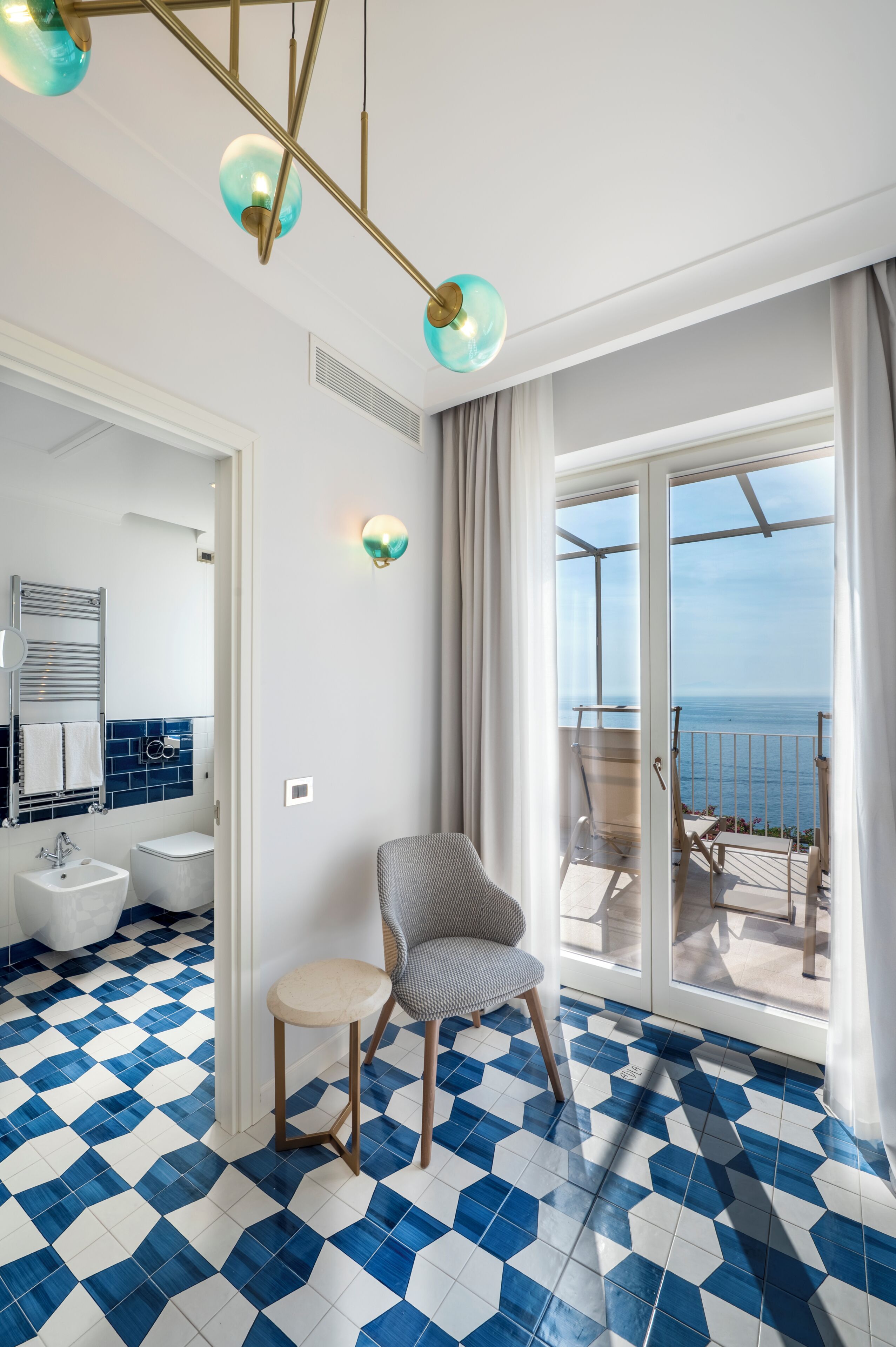 Junior Double Room, Sea View | Premium bedding, minibar, in-room safe, blackout drapes