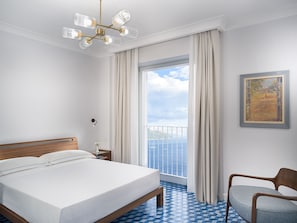 Comfort Double Room, Sea View | In-room safe, blackout drapes, soundproofing, free WiFi - Hotel Il tipografo di Amalfi (Amalfi)