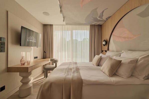 Desk, iron/ironing board, WiFi, bed sheets - Persante Sunrise Collection 4 | Riverview | AC (Kołobrzeg)