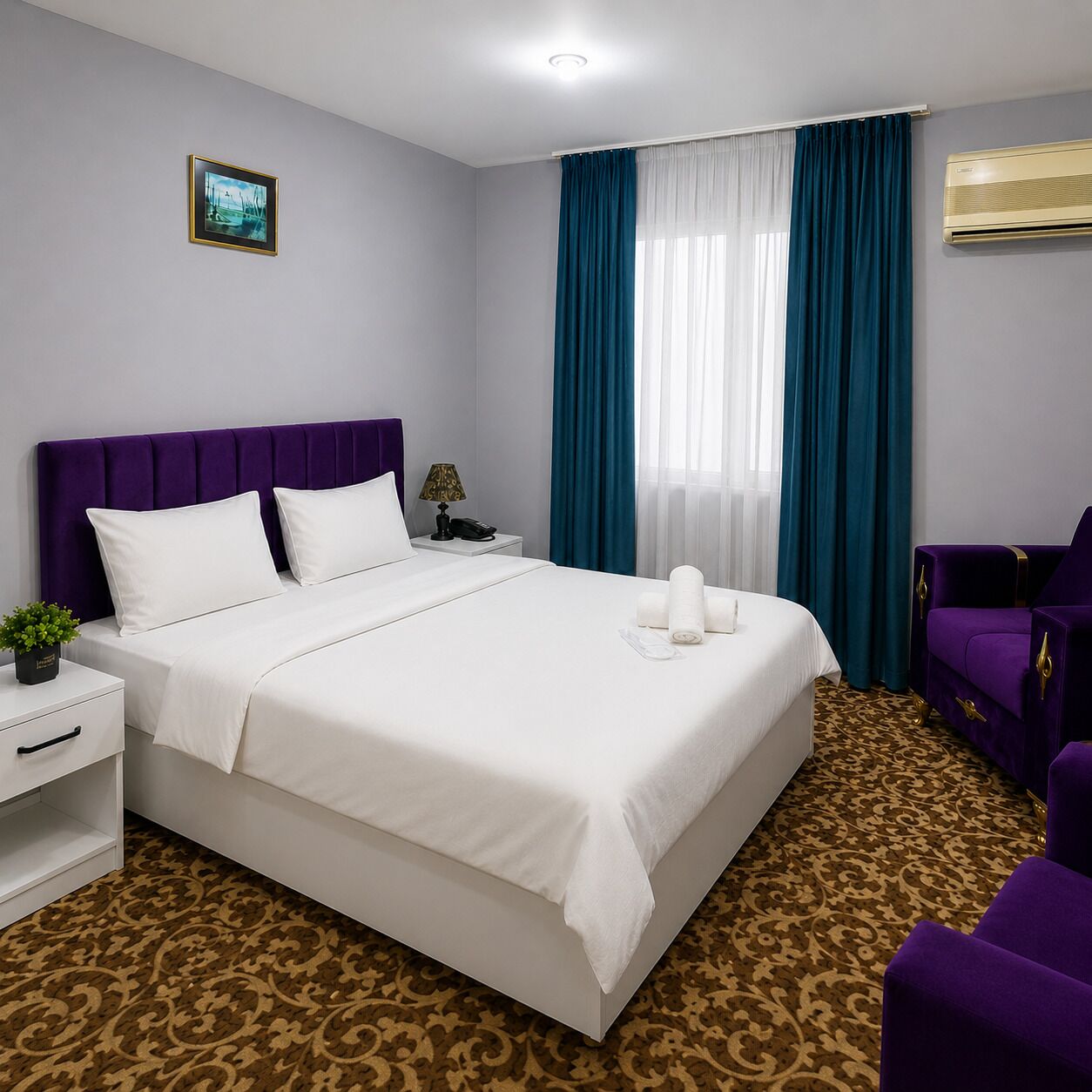 Standard Double Room, City View | Soundproofing, free WiFi