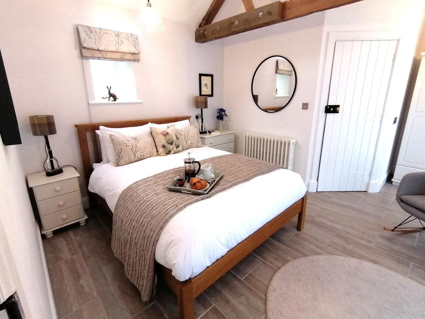 1 bedroom, iron/ironing board, travel crib, WiFi (free)