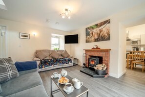 TV, fireplace - 3 Bed in Wanlockhead (oc-g36354) (Wanlockhead)