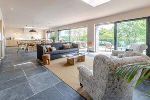 Fernseher, Kamin