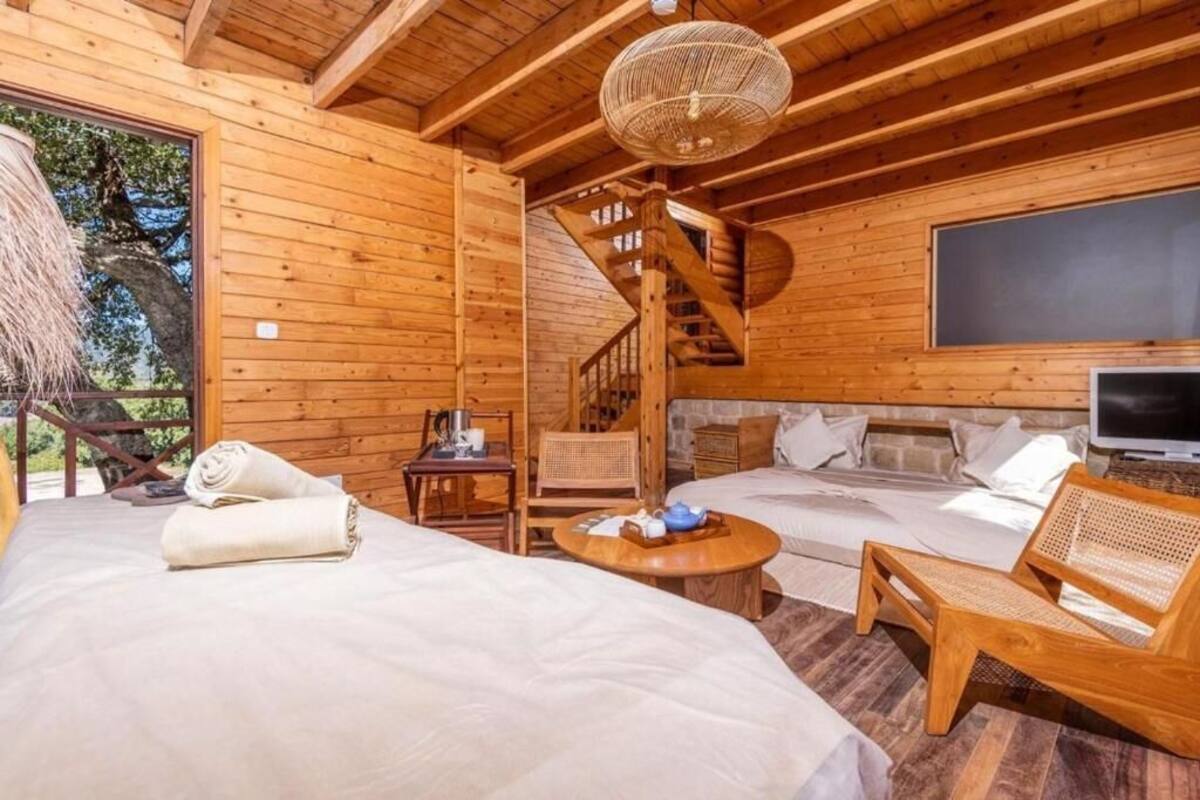 Superior Quadruple Room, Balcony, Garden View