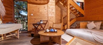 Chalets & SPA à l eau thermale