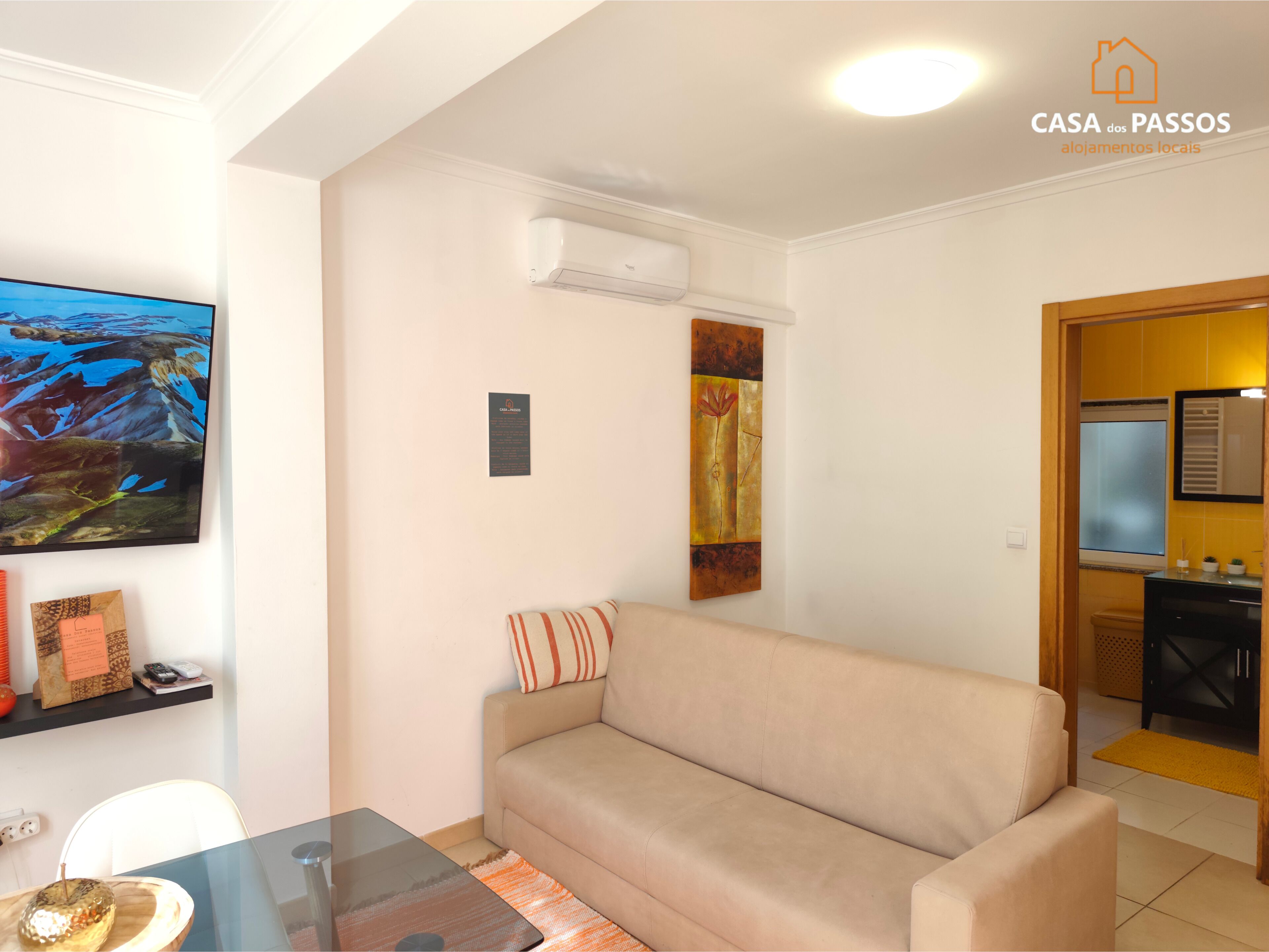 Apartment, Patio, City View | Living area