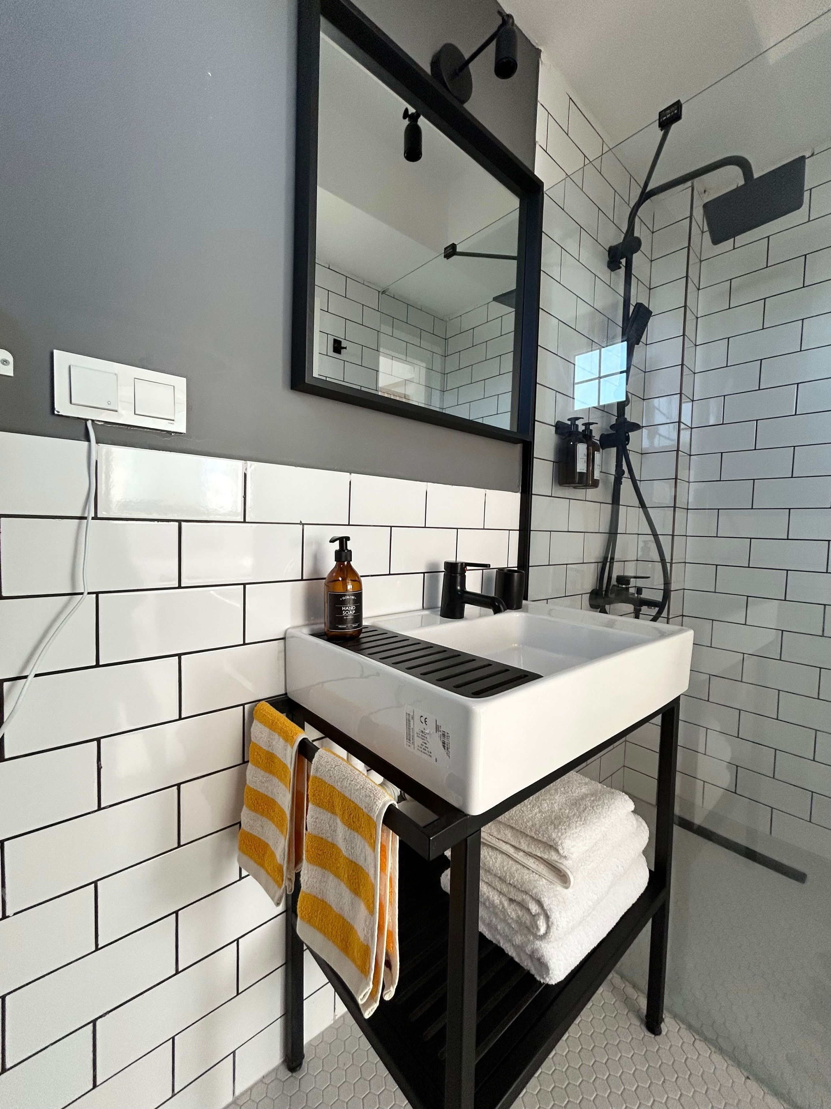 Comfort-Doppelzimmer, Gartenblick | Badezimmer