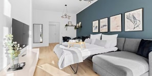 2 Schlafzimmer, Schreibtisch, Bügeleisen/Bügelbrett, Reisekinderbett