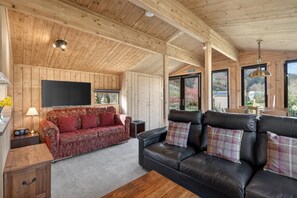 Fernseher, Kamin