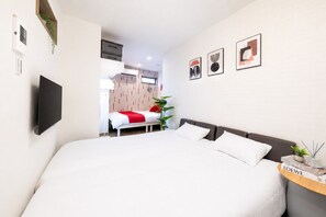 2 Schlafzimmer, Bügeleisen/Bügelbrett, kostenloses WLAN, Bettwäsche