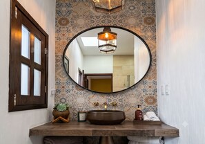 Interior - Charming Villa Terrace Outdoor Fireplace (Jiquilpan de Juárez)