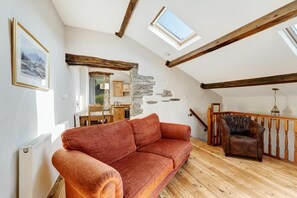 Fernseher, Kamin