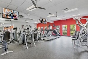 Fitnessbereich