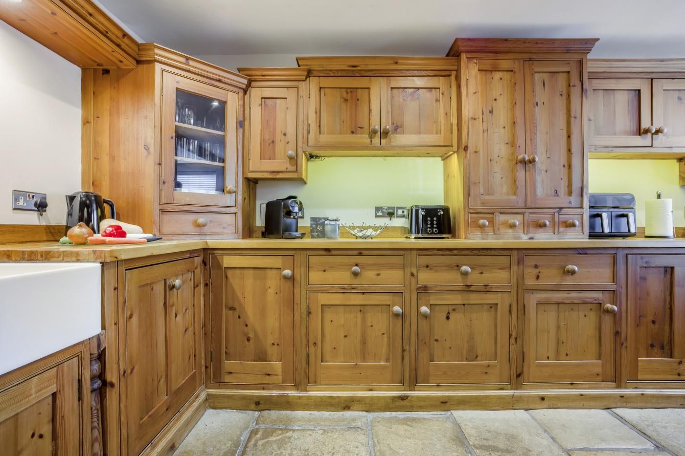 Microwave, oven, dishwasher, high chair