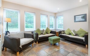 Fernseher, Kamin