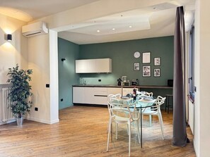 Apartment, 2 Schlafzimmer, Nichtraucher, Kochnische | Speisen