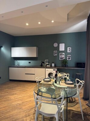 Appartement, 2 chambres, non-fumeurs, coin cuisine | Restauration