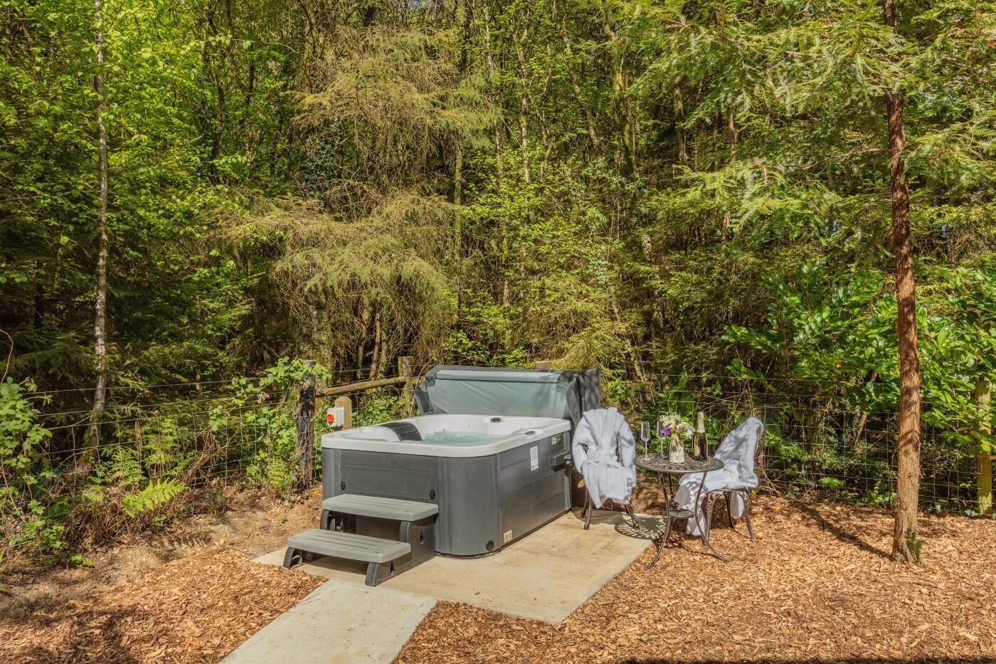 Outdoor spabad
