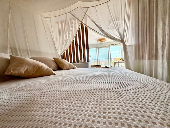 1 bedroom, Internet - L’écrin Bleu – Sea View Apartment for 4 Guests (Le Cap d'Agde)