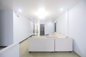 Sitteområde i lobbyen