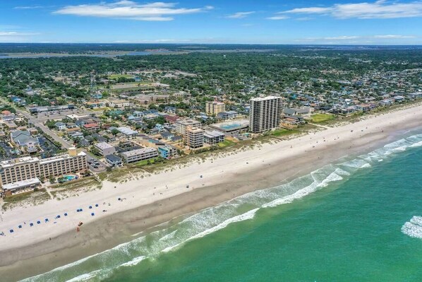 On the beach - Rear Top | Ocean views & steps from the sand (Jacksonville Beach)
