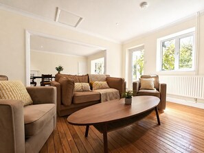 Fernseher, Kamin