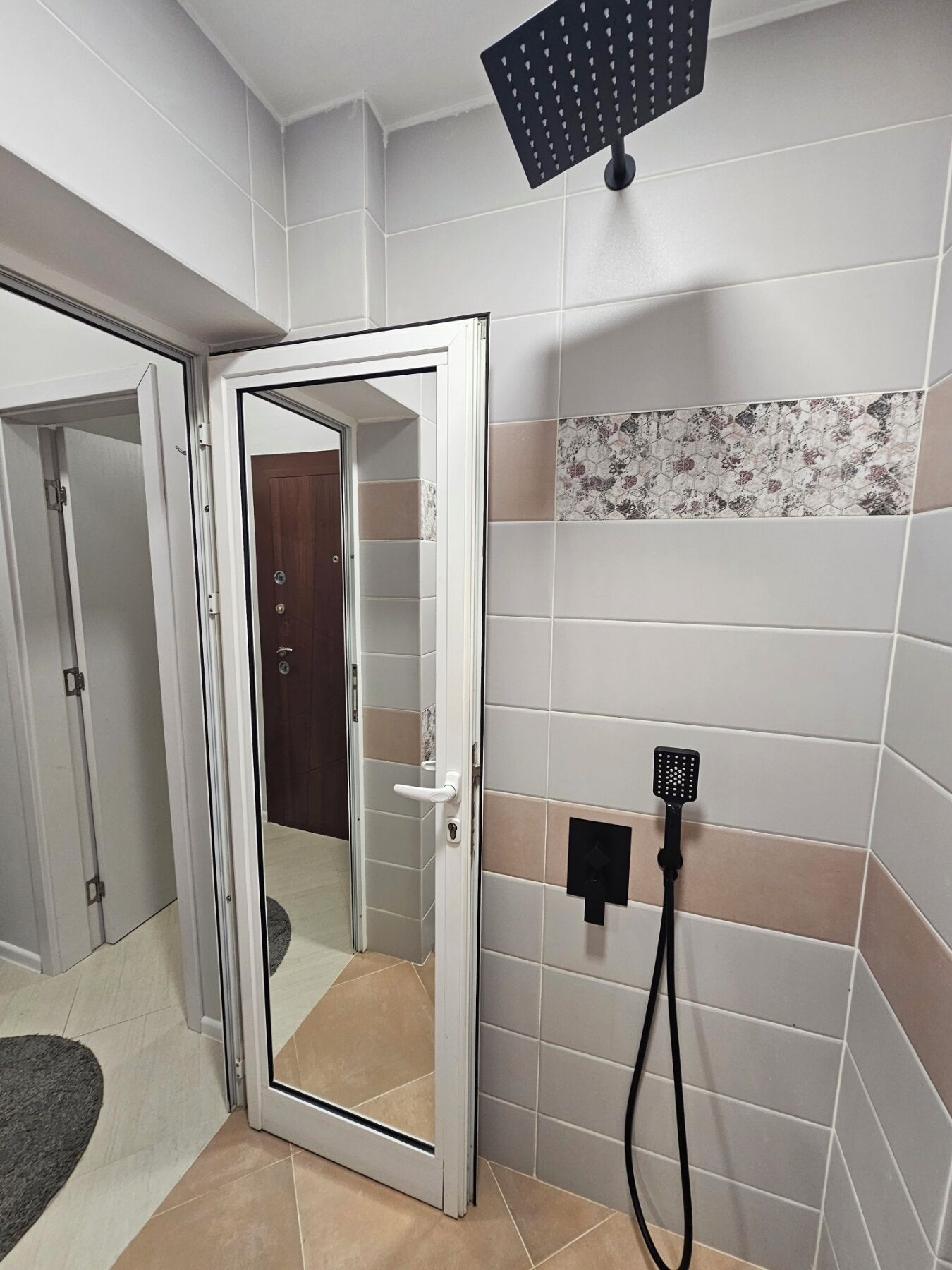 Departamento Deluxe, balcón, vista a la ciudad | Baño