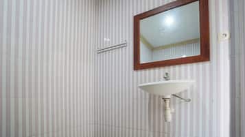 Towels, soap, toilet paper