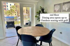 Dining - Be A Nomad | Jacksonville Beach Townhome | 100 Yards to Shore | 2BR | Sleeps 4 (Jacksonville Beach)