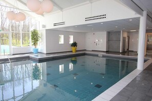 Indoor pool, a heated pool