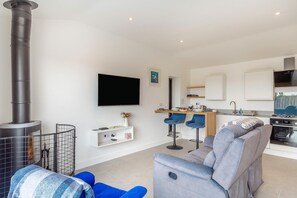 TV, fireplace - 1 Bed in Poundstock (oc-a41390) (Poundstock)