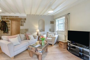 Fernseher, Kamin