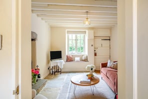 Fernseher, Kamin