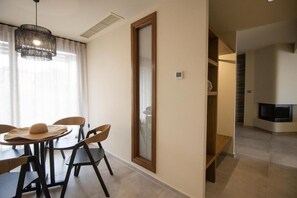 Suite Desain, pemandangan laut | Tempat makan