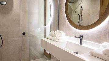 Design Suite, Sea View | Bathroom | Slippers
