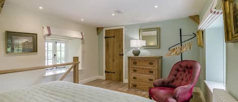 1 bedroom, iron/ironing board, travel crib, WiFi (free)