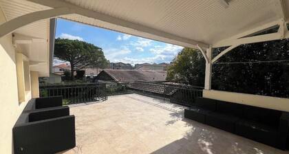 Upper Floor of the Maubuisson House—Sleeps 4